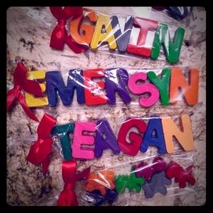 Customized Crayola crayons